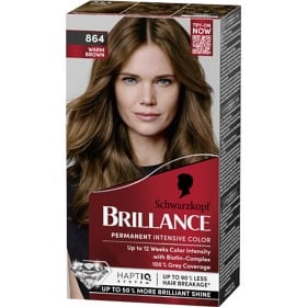 Bild på Schwarzkopf Brillance 864 Warm Brown