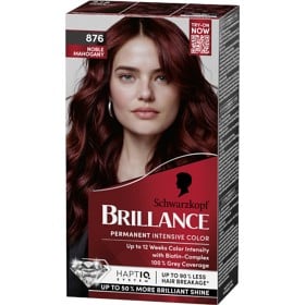 Bild på Schwarzkopf Brillance 876 Noble Mahogony