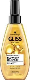 Bild på Schwarzkopf Gliss Oil Nutritive Blow Dry Oil Spray 150 ml