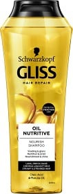 Bild på Schwarzkopf Gliss Oil Nutritive schampo 250 ml