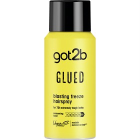 Bild på Schwarzkopf Got2b Glued Blasting Freeze Hairspray Mini Travel Size 100 ml