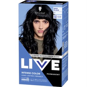 Bild på Schwarzkopf LIVE Intense Color 99 Deep Black