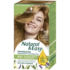 Bild på Schwarzkopf Natural & Easy 540 Pralin guldbrun