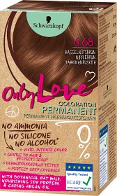 Bild på Schwarzkopf Only Love 6.68 Hasselnötsbrun