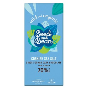 Bild på Seed & Bean Dark Chocolate Sea Salt 85 g