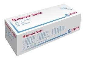 Bild på Selefa Kompress nonwoven 7,5x7,5cm 150 st