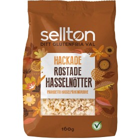 Bild på Sellton Hackade Rostade Hasselnötter 160 g