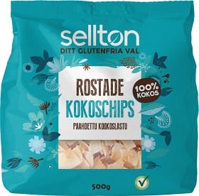 Bild på Sellton Rostade Kokoschips 500 g