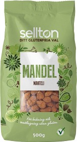 Bild på Sellton Mandel Hel 500 g