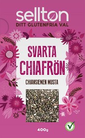 Bild på Sellton Svarta Chiafrön 400 g