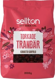 Bild på Sellton Tranbär 200 g