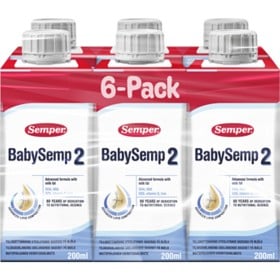 Bild på Semper BabySemp2, 6-pack, drickfärdig