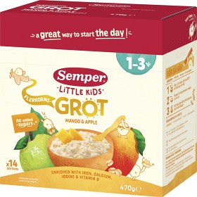 Bild på Semper Flerkornsgröt Äpple & mango 1-3 år
