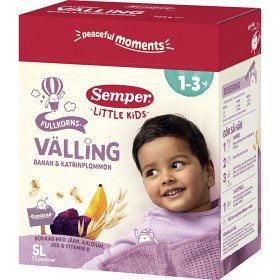 Bild på Semper Fullkornsvälling Banan Katrinplommon 18M 5 L