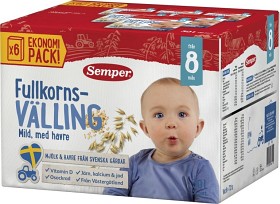 Bild på Semper Fullkornsvälling Mild med Havre 8M 30 liter