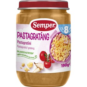 Bild på Semper Pastagratäng med Skinka & Ost 8M 190 g