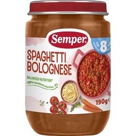 Bild på Semper Spagetti & Köttfärssås 8M 190 g