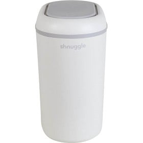 Bild på Shnuggle Nappy Bin White-Grey