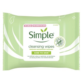 Bild på Simple Cleansing Facial Wipes 25 st