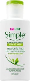 Bild på Simple Replenishing Rich Moisturiser 125 ml