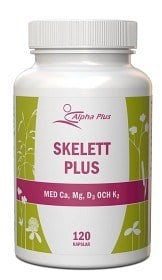Bild på Alpha Plus Skelett Plus 120 kapslar