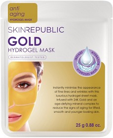 Bild på Skin Republic Gold Hydrogel Face Mask