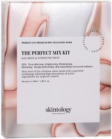 Bild på Skintology Stockholm The Perfect Mix Kit AHA & Hydrating Mask 4x30 ml