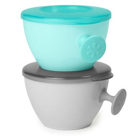 Bild på Skip Hop Easy Grab Matningsskål 2-pack (Turkos)