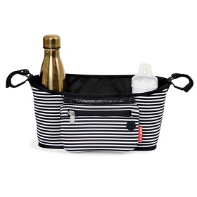 Bild på Skip Hop Stroller Organizer (Black/White Stripe)