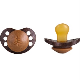 Bild på Skogen Baby Pacifier Beech+Coco 6+M Anatomic