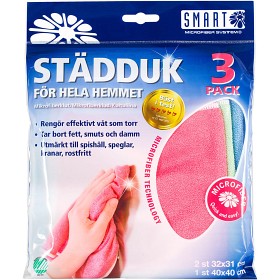Bild på Smart Microfiber Städduk 3-pack