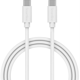 Bild på Smartline USB-C/USB-C 2.0 Cable 3m Vit