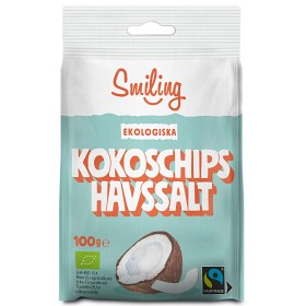 Bild på Smiling Kokoschips Havssalt 100 g