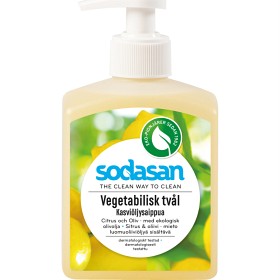 Bild på Sodasan Vegetabilisk tvål Citrus & Oliv 300 ml