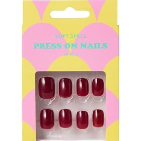 Bild på Soft Spell Press On Nails Cherry Noir 24 st
