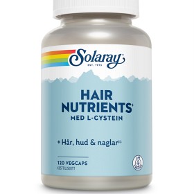 Bild på Solaray Hair Nutrients 120 kapslar