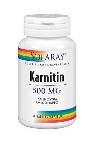 Bild på Solaray Karnitin 30 kapslar