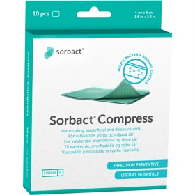 Bild på Sorbact Compress 4x6 cm