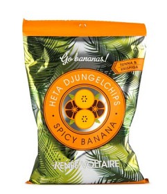 Bild på Renée Voltaire Spicy Banana Chips 85 g