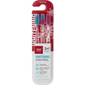 Bild på Splat Whitening tandborste 3-pack Medium