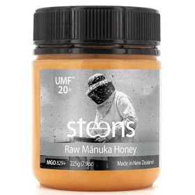 Bild på Steens UMF20+ (MGO 829+) Raw Manukahonung 225 g