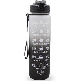 Bild på Sthlm Hydra Bottle Black/White 1 liter