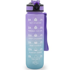 Bild på Sthlm Hydra Bottle Shiny Turqoise/Shiny Purple 1 liter