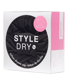Bild på StyleDry Turban Shower Cap After Dark