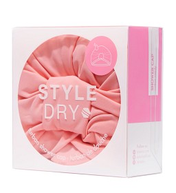 Bild på StyleDry Turban Shower Cap Cotton Candy