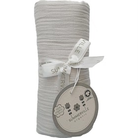 Bild på Summerville Organic Krinklad filt Silver Grey GOTS