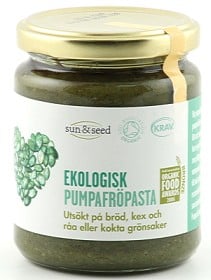 Bild på Sun & Seed Pumpafröpasta 250 g KRAV