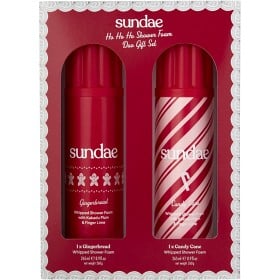 Bild på SUNDAE Body Christmas Box - Gingerbread & Candy Cane Whipped Shower Foam 530 ml