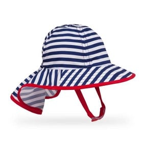 Bild på Sunday Afternoons Infant SunSprout Hat Navy/White Stripe