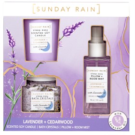 Bild på Sunday Rain Lavender & Cedarwood Sleep Easy Trio